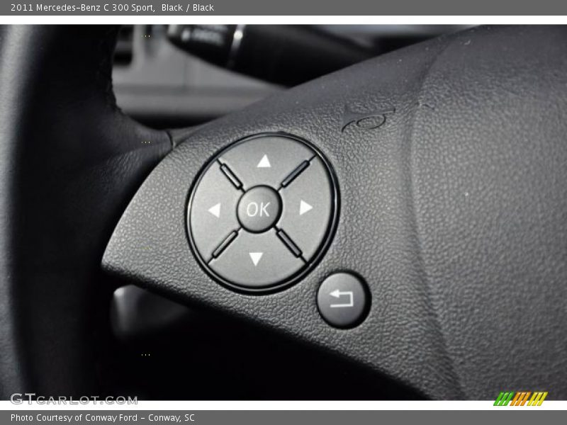 Black / Black 2011 Mercedes-Benz C 300 Sport