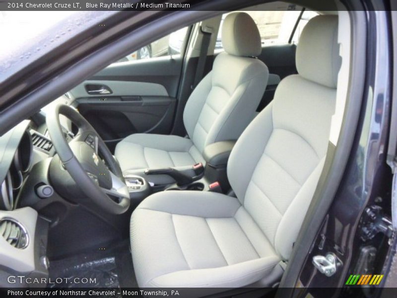 Blue Ray Metallic / Medium Titanium 2014 Chevrolet Cruze LT