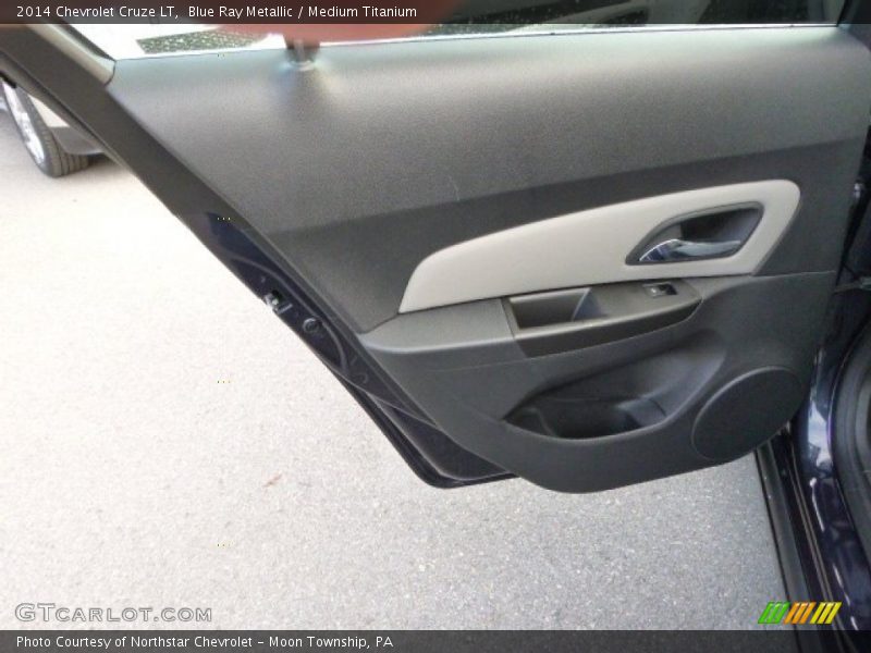 Blue Ray Metallic / Medium Titanium 2014 Chevrolet Cruze LT