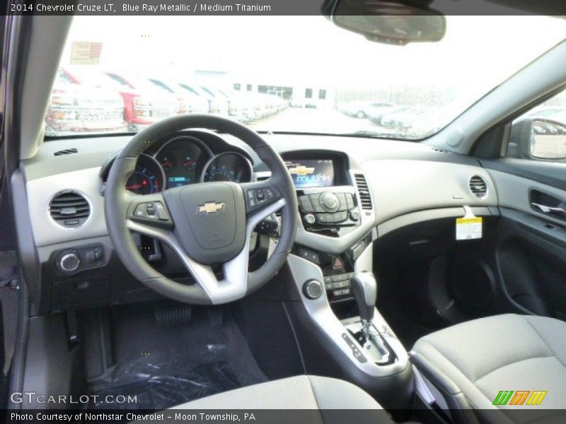 Blue Ray Metallic / Medium Titanium 2014 Chevrolet Cruze LT