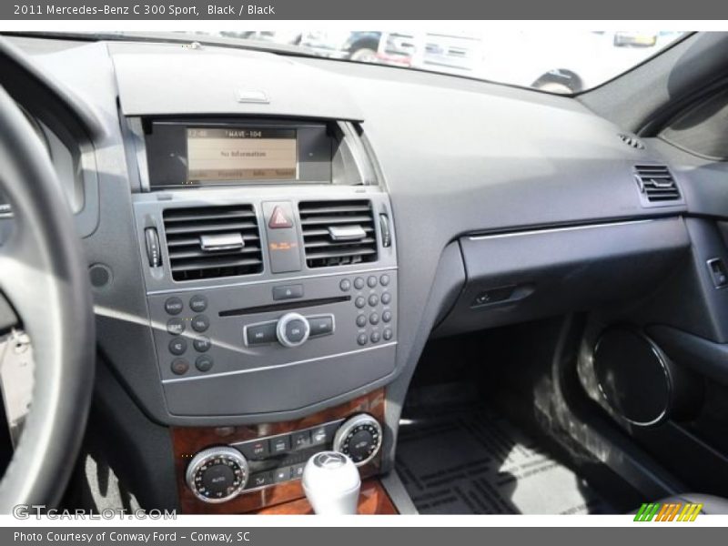Black / Black 2011 Mercedes-Benz C 300 Sport