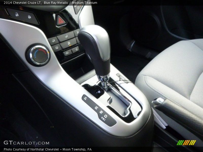 Blue Ray Metallic / Medium Titanium 2014 Chevrolet Cruze LT