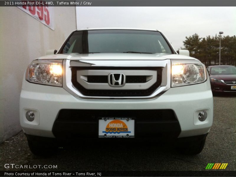 Taffeta White / Gray 2011 Honda Pilot EX-L 4WD