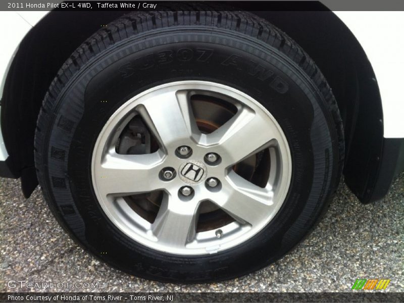Taffeta White / Gray 2011 Honda Pilot EX-L 4WD