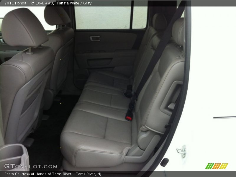 Taffeta White / Gray 2011 Honda Pilot EX-L 4WD