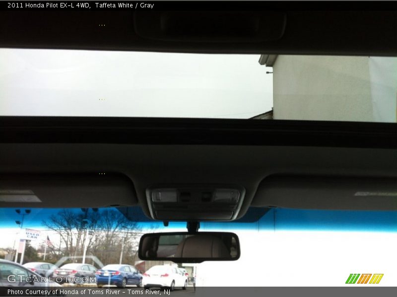 Taffeta White / Gray 2011 Honda Pilot EX-L 4WD