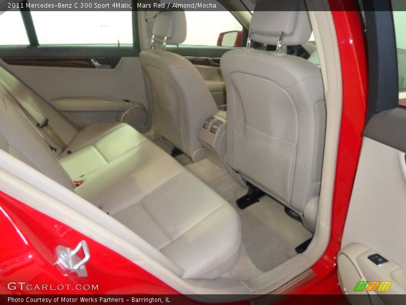 Mars Red / Almond/Mocha 2011 Mercedes-Benz C 300 Sport 4Matic