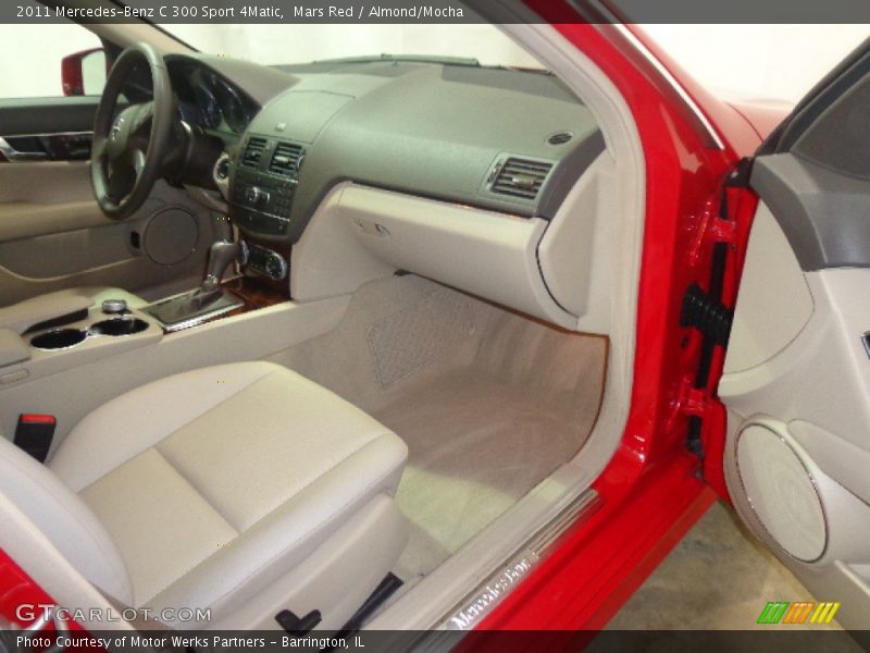 Mars Red / Almond/Mocha 2011 Mercedes-Benz C 300 Sport 4Matic