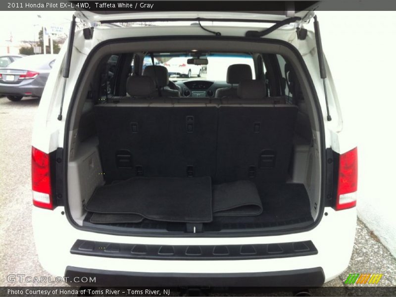 Taffeta White / Gray 2011 Honda Pilot EX-L 4WD