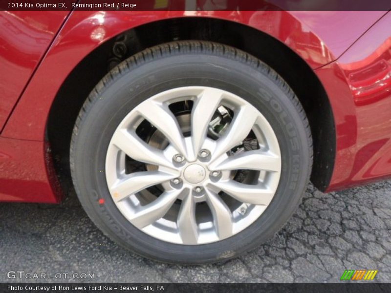 2014 Optima EX Wheel