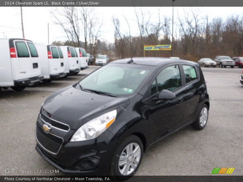 Black Granite / Silver/Silver 2014 Chevrolet Spark LS