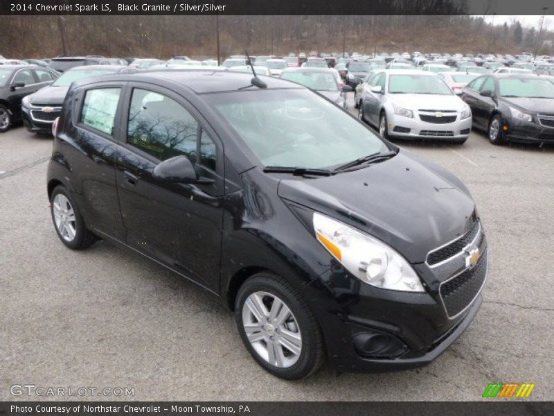 Black Granite / Silver/Silver 2014 Chevrolet Spark LS