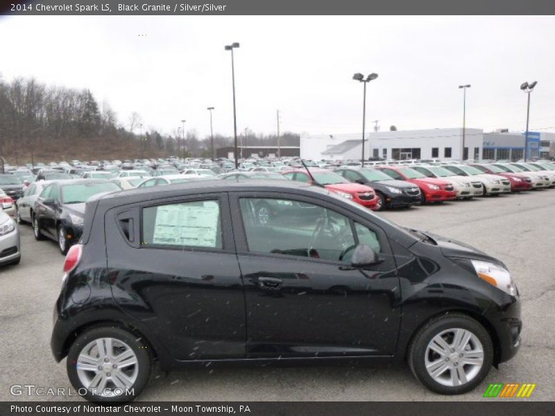 Black Granite / Silver/Silver 2014 Chevrolet Spark LS