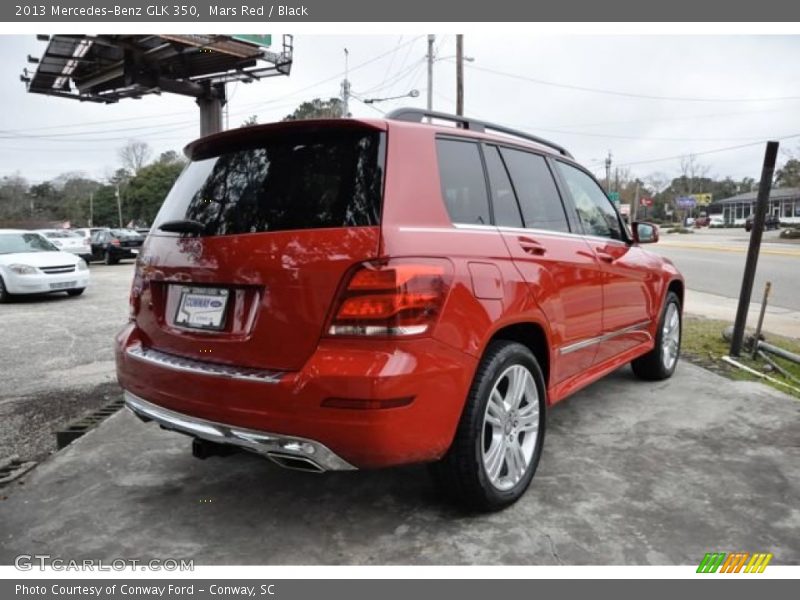 Mars Red / Black 2013 Mercedes-Benz GLK 350