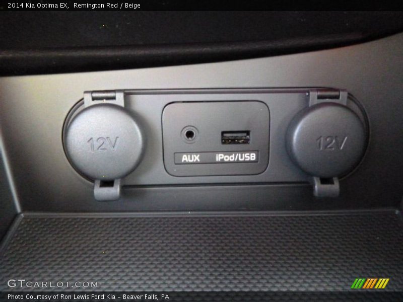 Remington Red / Beige 2014 Kia Optima EX