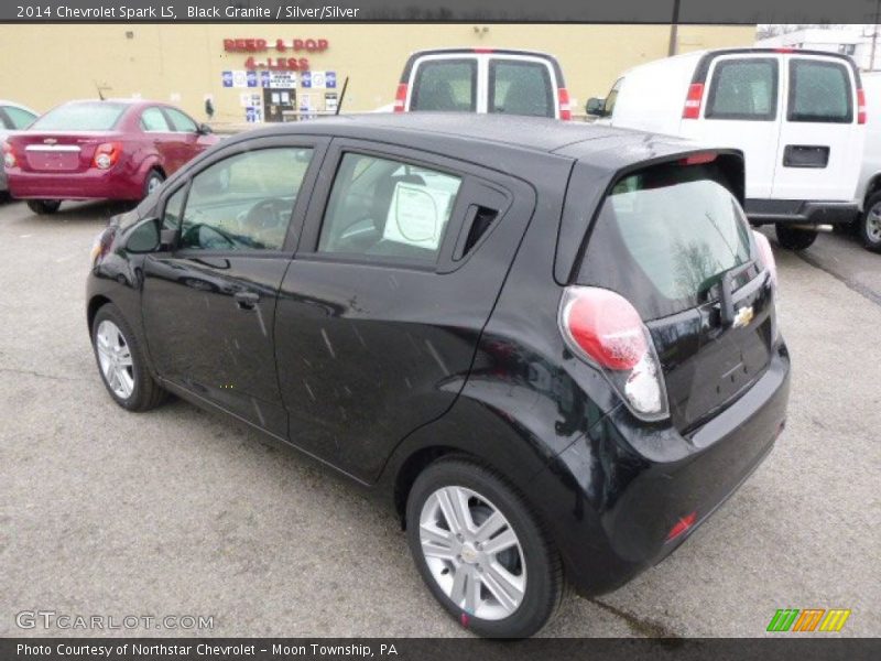 Black Granite / Silver/Silver 2014 Chevrolet Spark LS