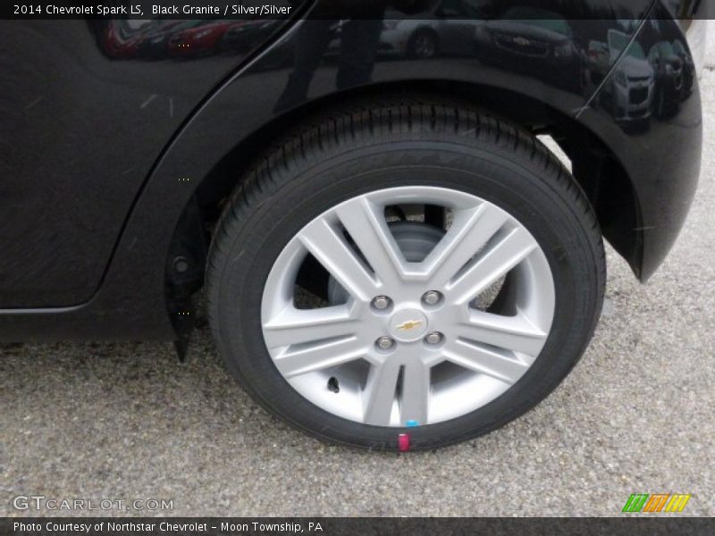 Black Granite / Silver/Silver 2014 Chevrolet Spark LS