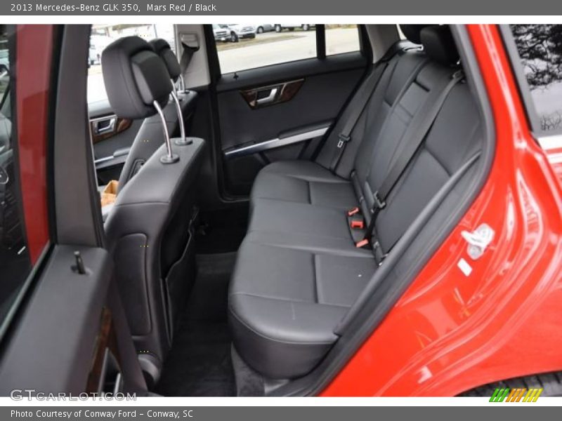 Mars Red / Black 2013 Mercedes-Benz GLK 350