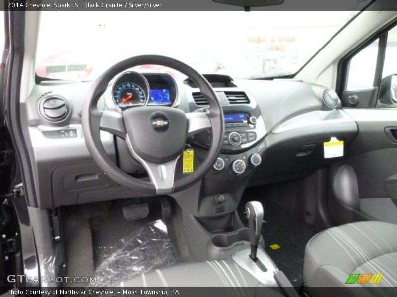 Black Granite / Silver/Silver 2014 Chevrolet Spark LS