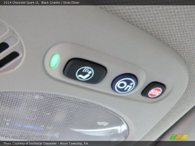 Black Granite / Silver/Silver 2014 Chevrolet Spark LS