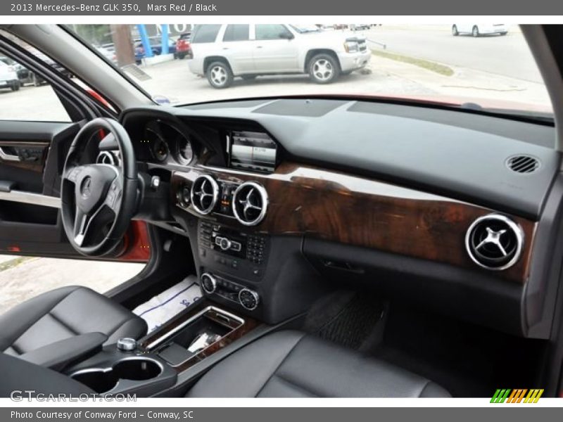 Mars Red / Black 2013 Mercedes-Benz GLK 350