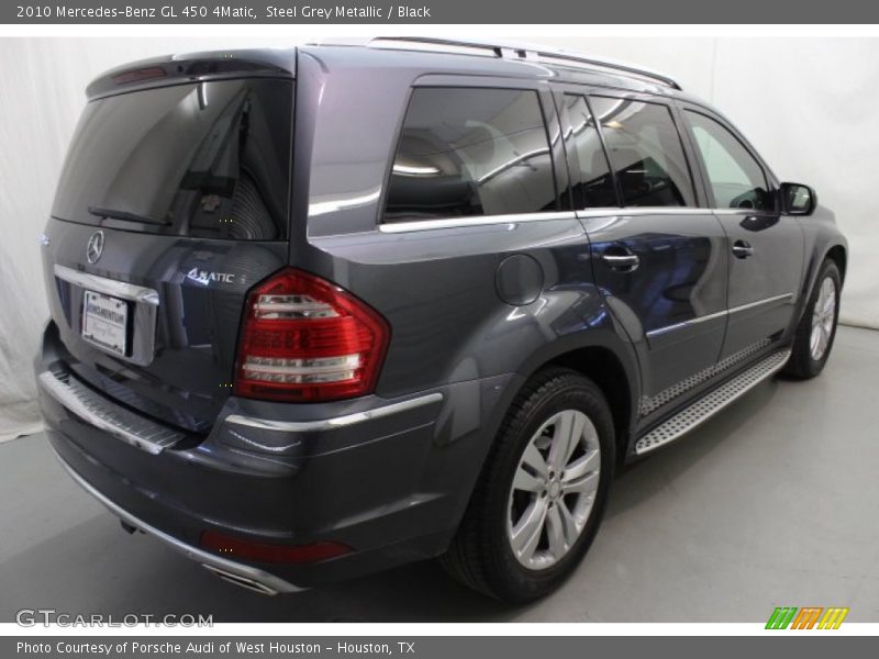 Steel Grey Metallic / Black 2010 Mercedes-Benz GL 450 4Matic