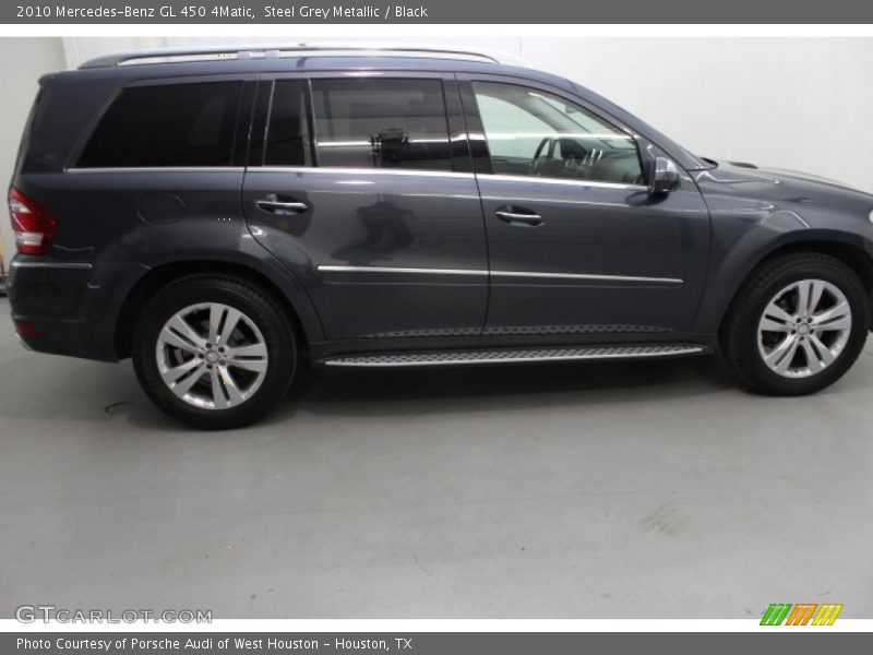 Steel Grey Metallic / Black 2010 Mercedes-Benz GL 450 4Matic