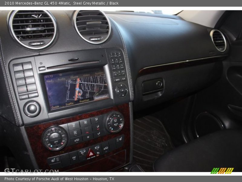 Steel Grey Metallic / Black 2010 Mercedes-Benz GL 450 4Matic