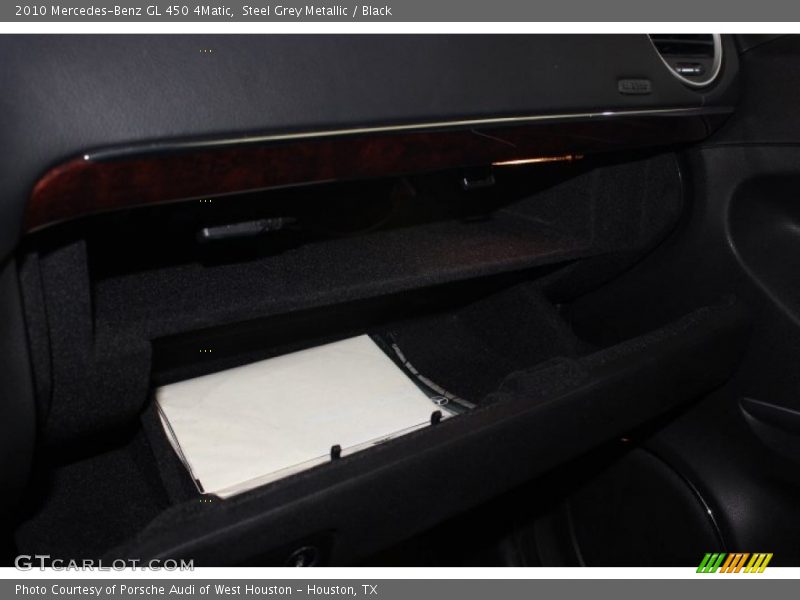 Steel Grey Metallic / Black 2010 Mercedes-Benz GL 450 4Matic