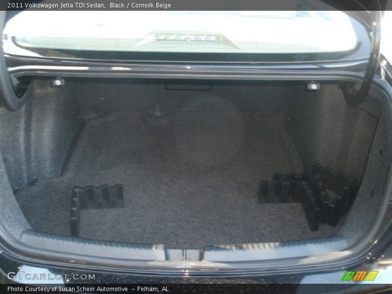 Black / Cornsilk Beige 2011 Volkswagen Jetta TDI Sedan