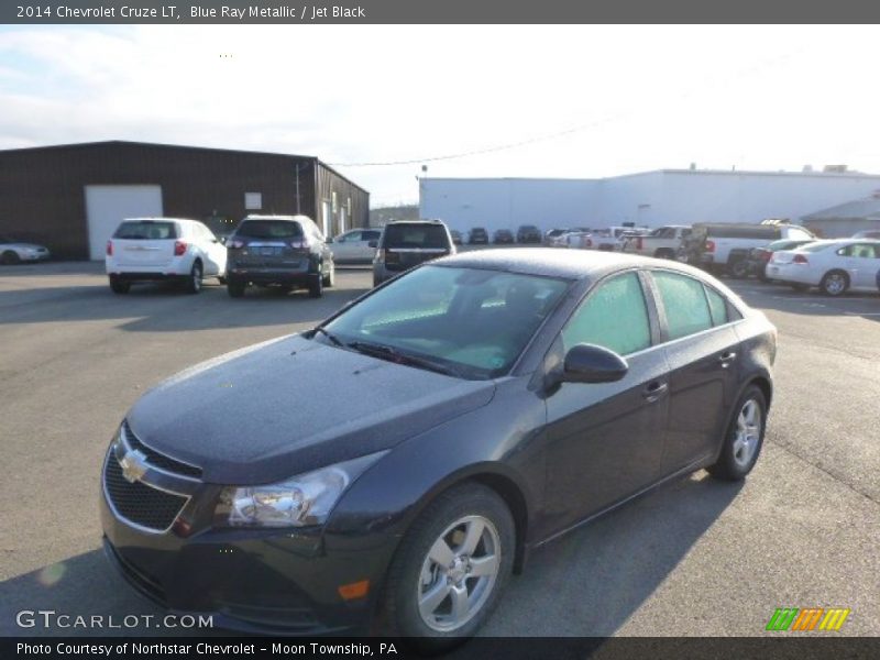 Blue Ray Metallic / Jet Black 2014 Chevrolet Cruze LT