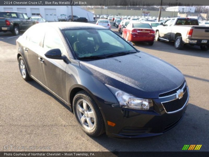 Blue Ray Metallic / Jet Black 2014 Chevrolet Cruze LT