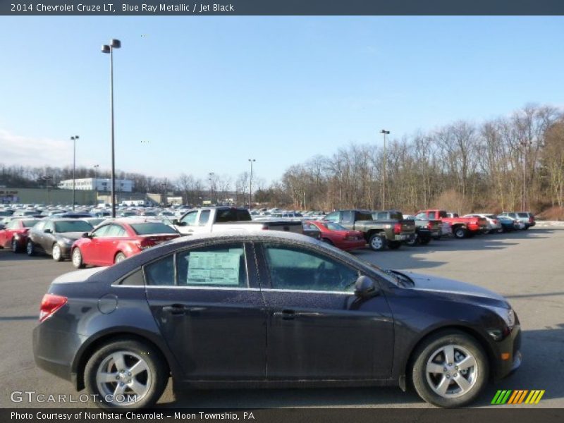 Blue Ray Metallic / Jet Black 2014 Chevrolet Cruze LT