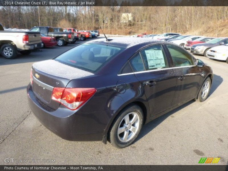 Blue Ray Metallic / Jet Black 2014 Chevrolet Cruze LT