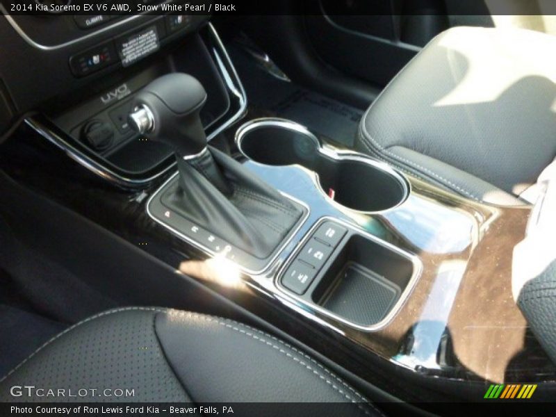 Snow White Pearl / Black 2014 Kia Sorento EX V6 AWD