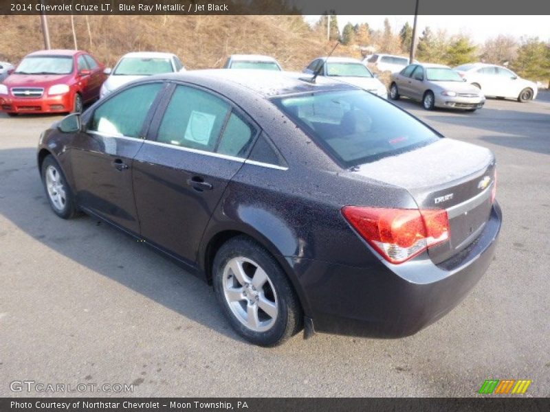 Blue Ray Metallic / Jet Black 2014 Chevrolet Cruze LT