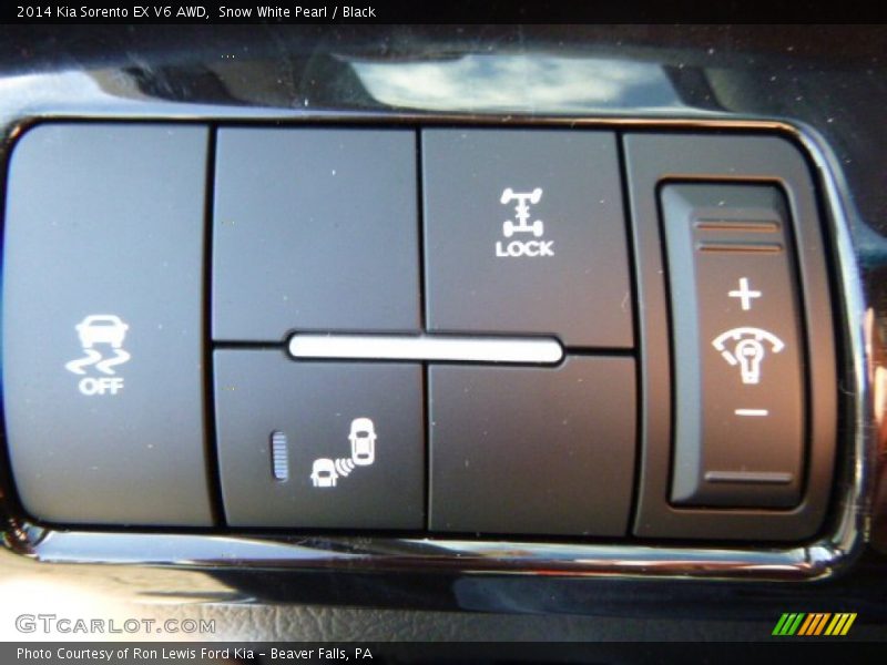 Snow White Pearl / Black 2014 Kia Sorento EX V6 AWD