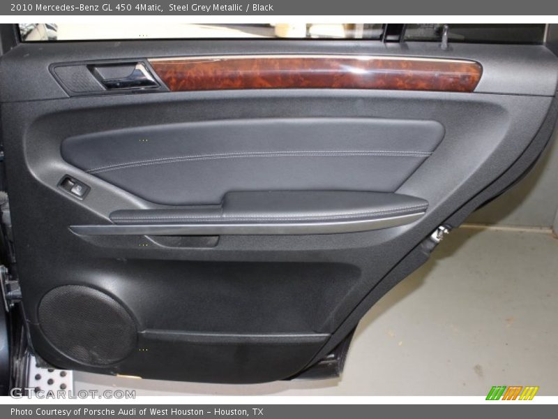 Steel Grey Metallic / Black 2010 Mercedes-Benz GL 450 4Matic