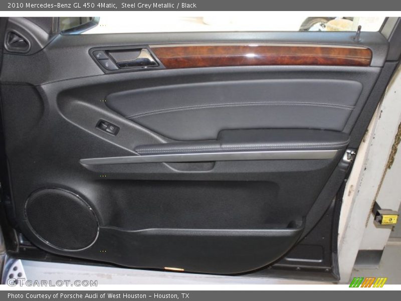 Steel Grey Metallic / Black 2010 Mercedes-Benz GL 450 4Matic