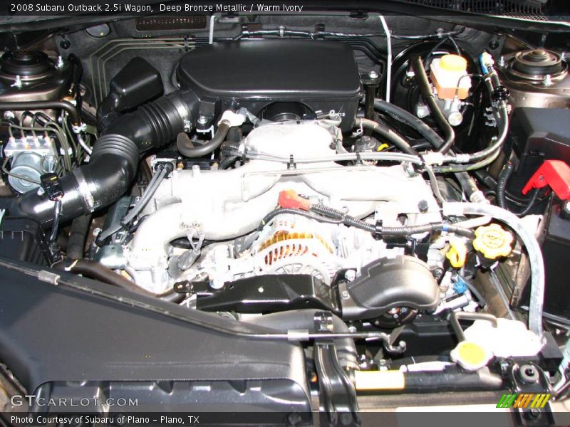 Deep Bronze Metallic / Warm Ivory 2008 Subaru Outback 2.5i Wagon