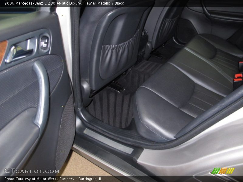 Pewter Metallic / Black 2006 Mercedes-Benz C 280 4Matic Luxury