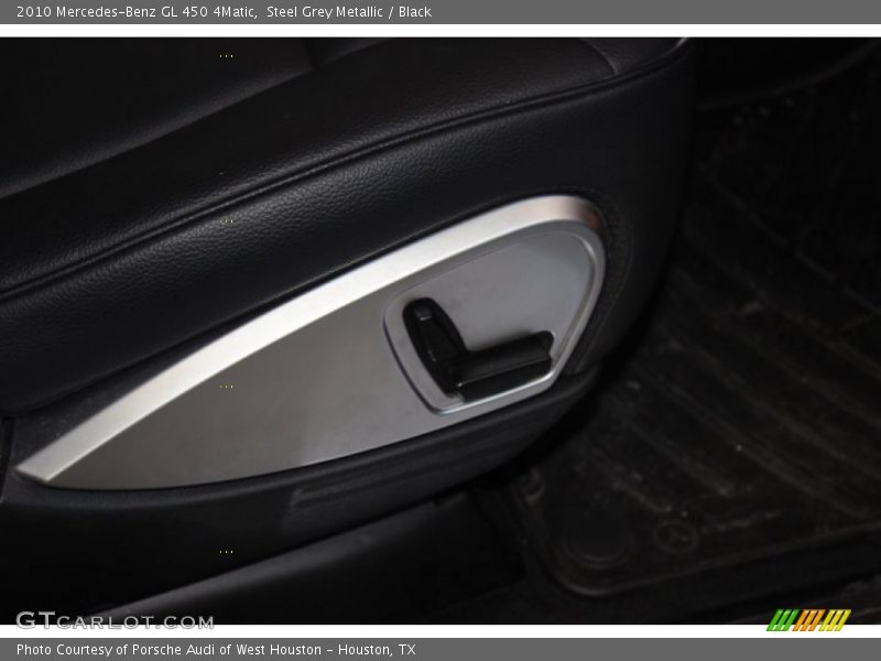 Steel Grey Metallic / Black 2010 Mercedes-Benz GL 450 4Matic