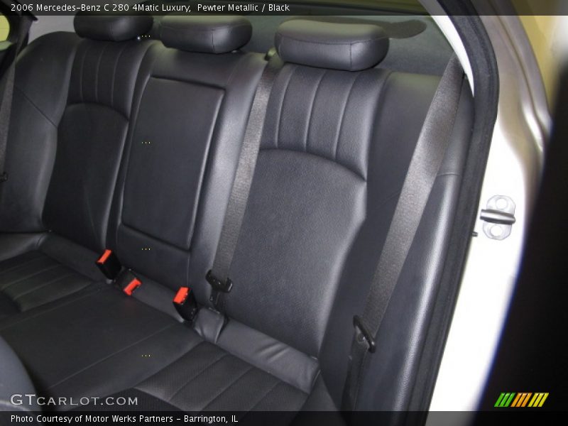 Pewter Metallic / Black 2006 Mercedes-Benz C 280 4Matic Luxury