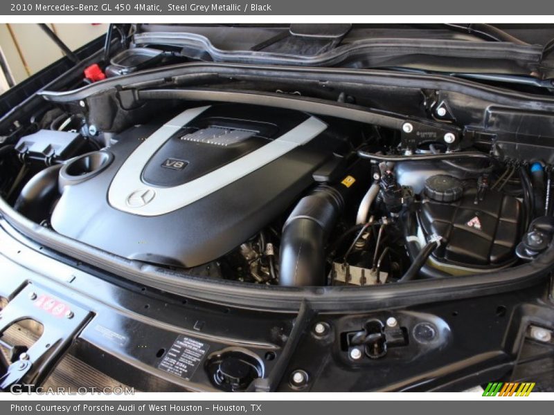 Steel Grey Metallic / Black 2010 Mercedes-Benz GL 450 4Matic