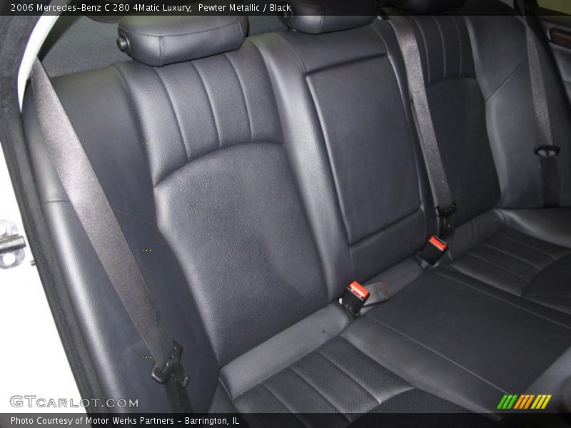 Pewter Metallic / Black 2006 Mercedes-Benz C 280 4Matic Luxury
