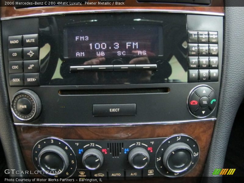 Pewter Metallic / Black 2006 Mercedes-Benz C 280 4Matic Luxury