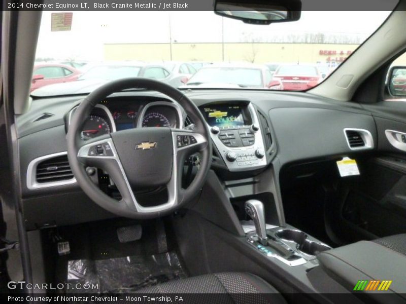 Black Granite Metallic / Jet Black 2014 Chevrolet Equinox LT