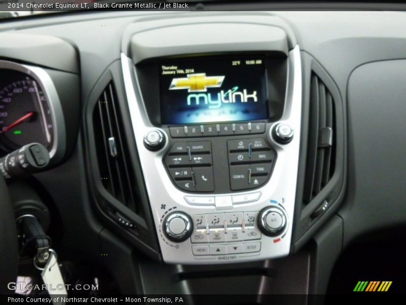 Black Granite Metallic / Jet Black 2014 Chevrolet Equinox LT