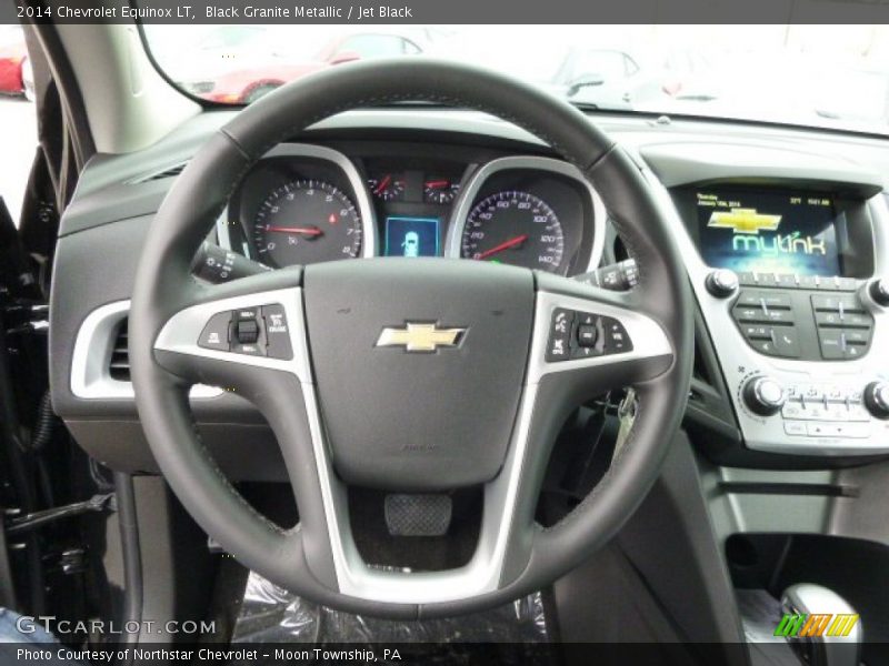Black Granite Metallic / Jet Black 2014 Chevrolet Equinox LT