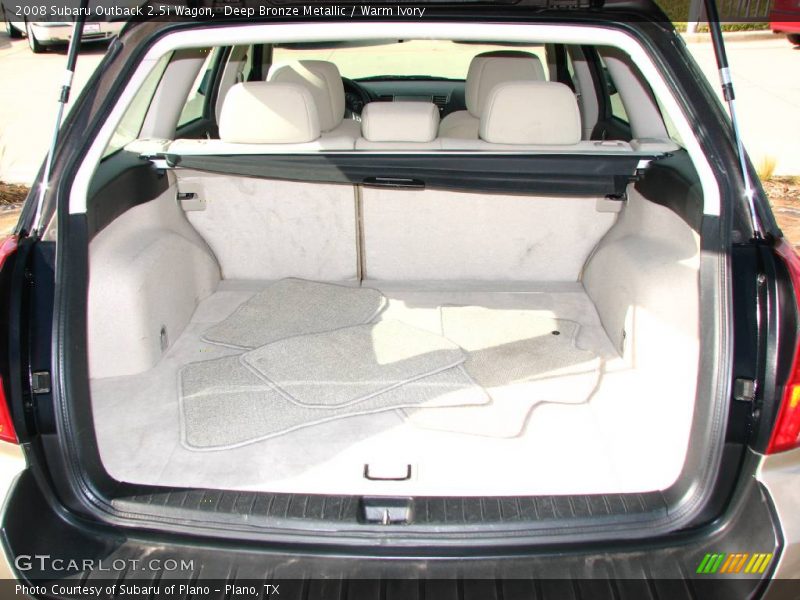 Deep Bronze Metallic / Warm Ivory 2008 Subaru Outback 2.5i Wagon